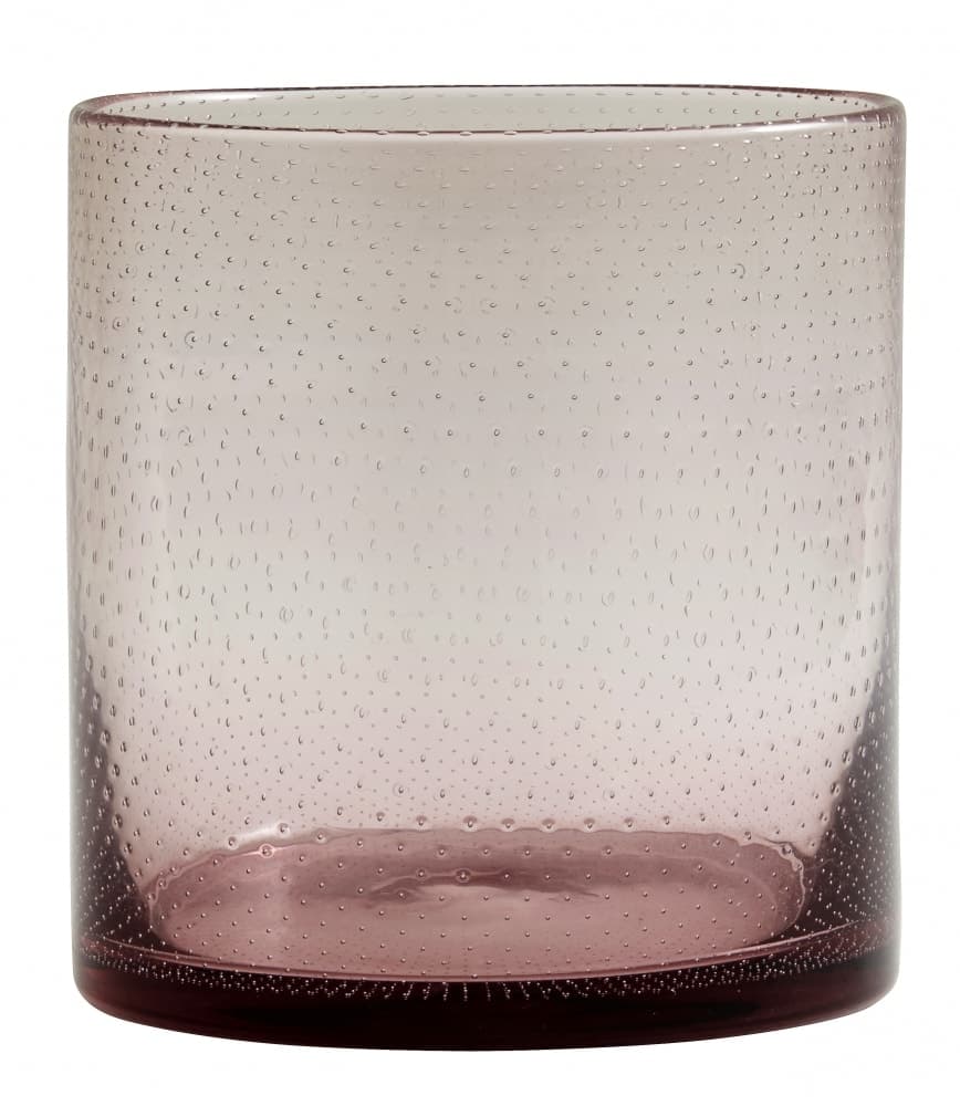 Ljuslykta BUBBLE Ø 15 cm - Lila