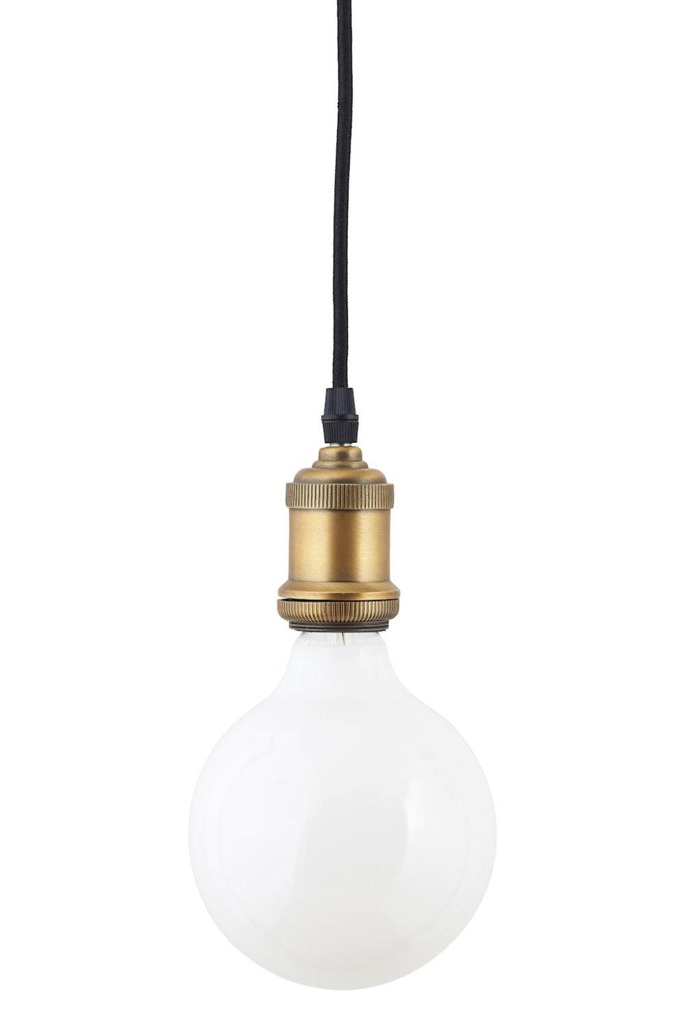 LED Lampe dæmpbar E27 17,5x12,5 cm - Hvid