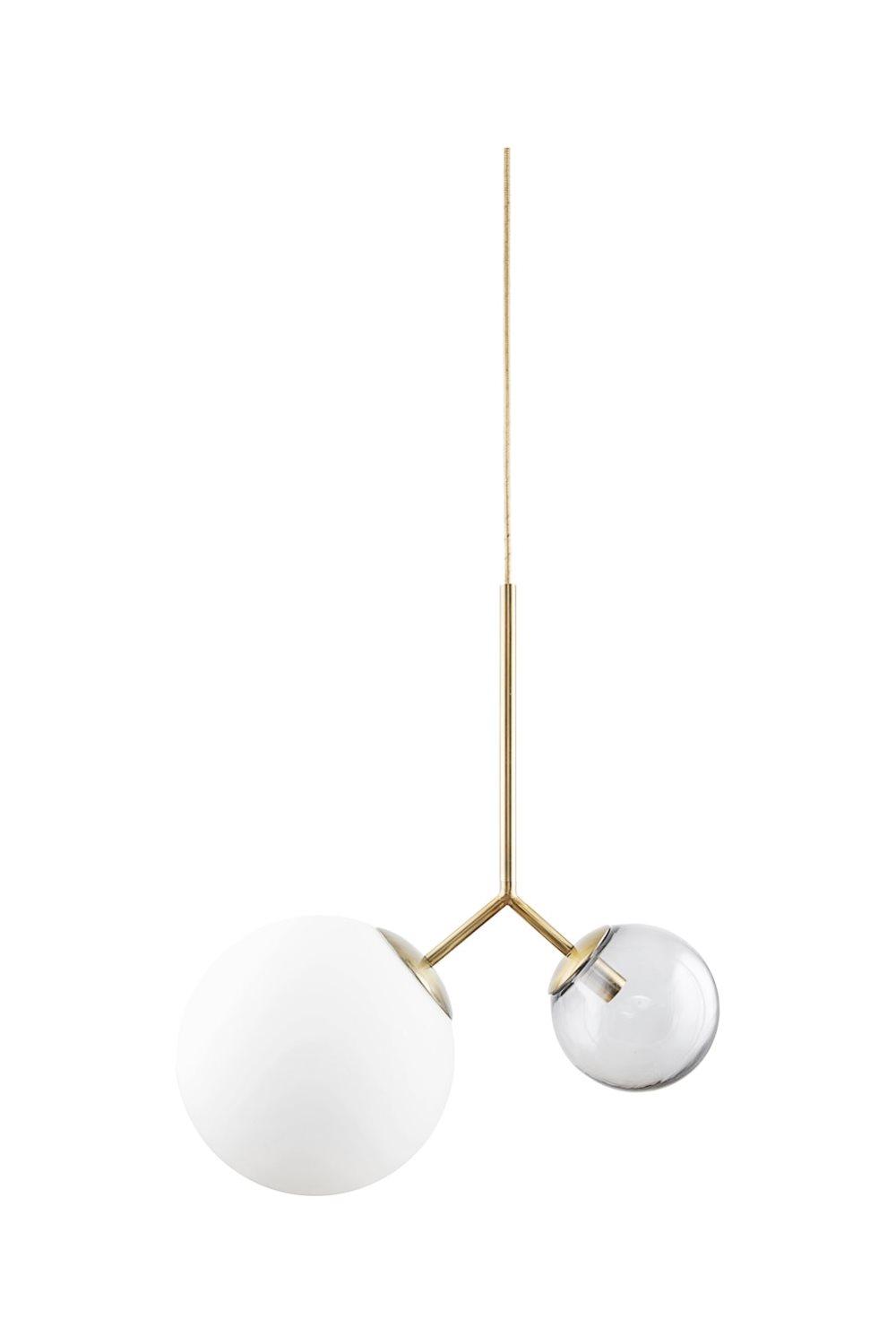 Taglampe Twice - Grå