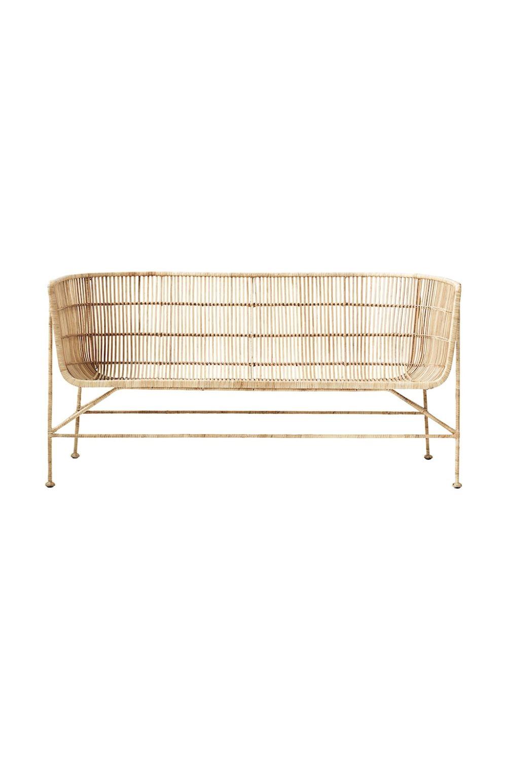 Soffa Nature 140x70x65x5 cm Natur