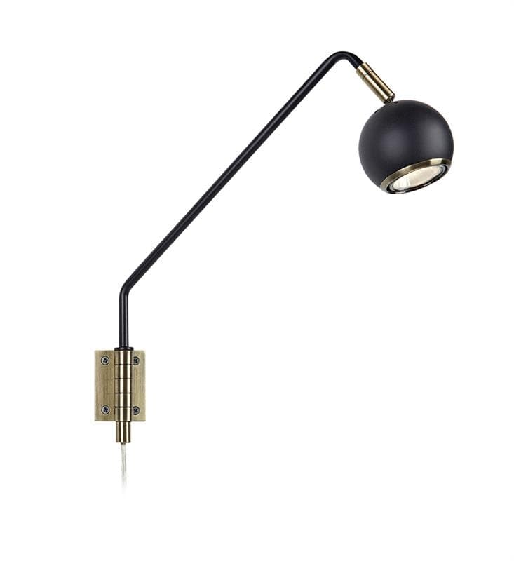 COCO Væglampe Black/Antique