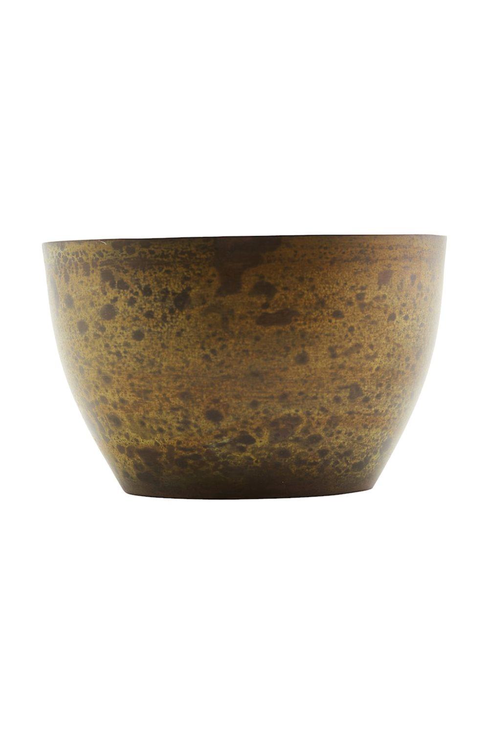 Lysholder Mustard Ø 10x6,3 cm - Sennepsgul