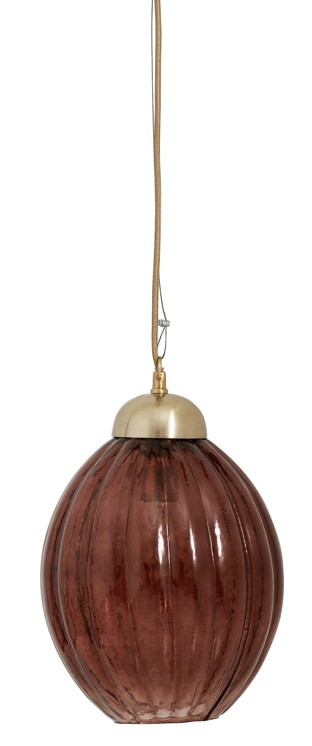 Pendel Pumpkin 30cm Brun