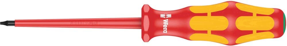 Wera 167 i VDE Torx-skruvmejsel Storlek (skruvmejsel) T 5 Bladlängd: 80 mm DIN EN 60900
