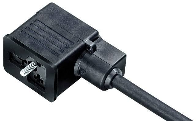 Magnetventilsteckose B gjutet Binder Svart 1 st