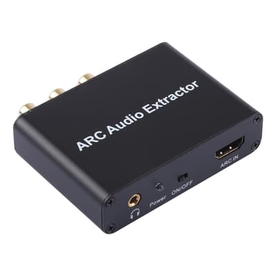 ARC Konverterare - HDMI ARC till SPDIF + Coaxial + L/R 192KHz