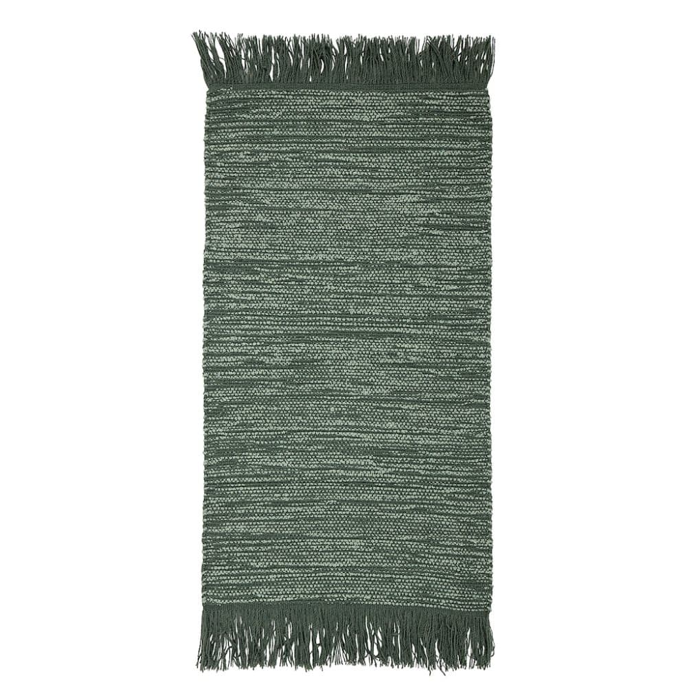 Gulvtæppe Wool Green 120x60 cm