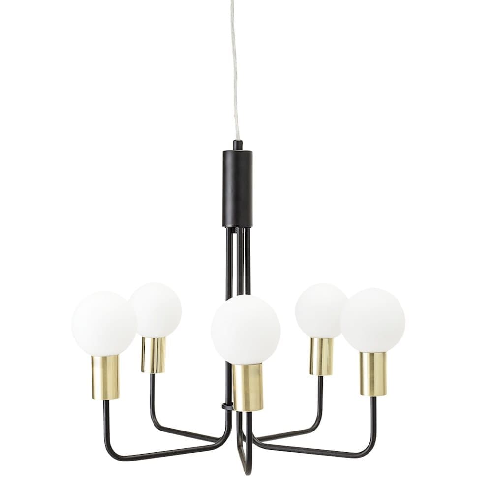 Taglampe White Metal Ø53xH48 cm