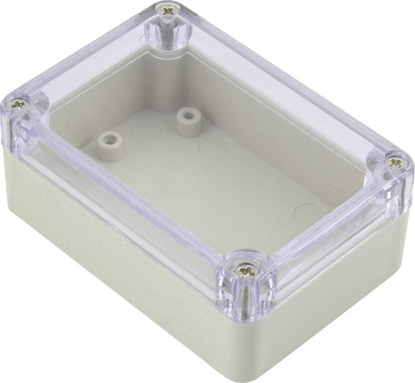 TRU COMPONENTS 92022c00226 Universalhölje 290 x 210 x 60 ABS Ljusgrå 1 st