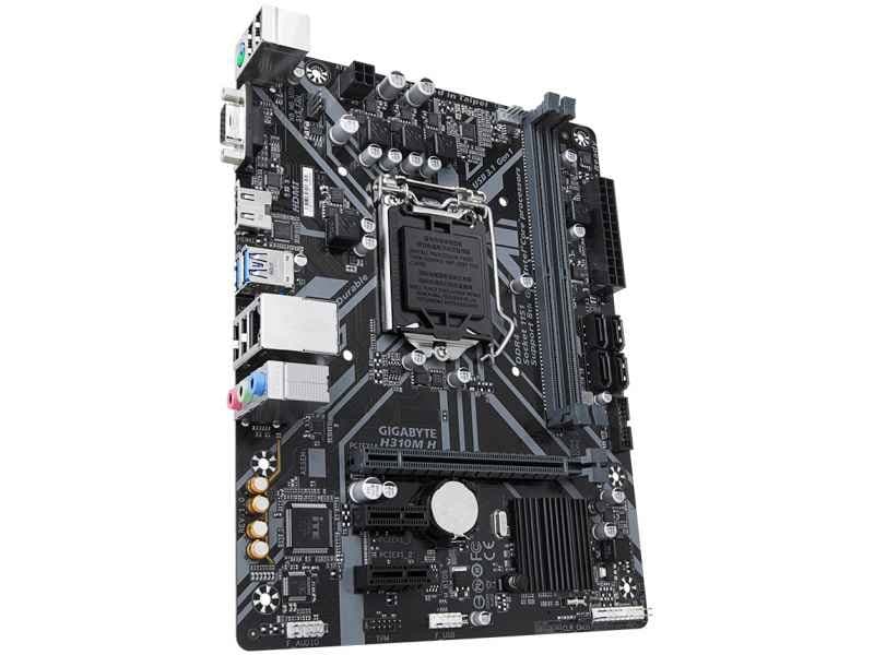 Gigabyte H310M H Intellekt ® H310 LGA 1151 (socket H4) mikro-ATX hovedkort H310M