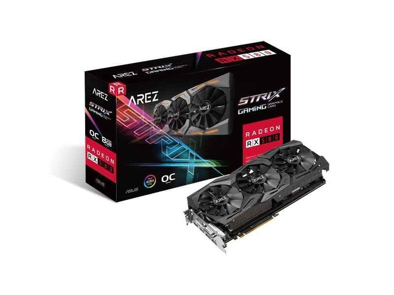 ASUS AREZ-STRIX-RX580-O8G-GAMING Radeon RX 580 8GB GDDR5 90YV0AK5-M0NA00