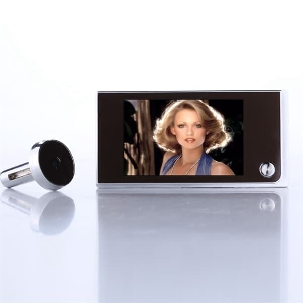 Widescreen dörrkamera med 3,5" skärm och 1MP HD-kamera