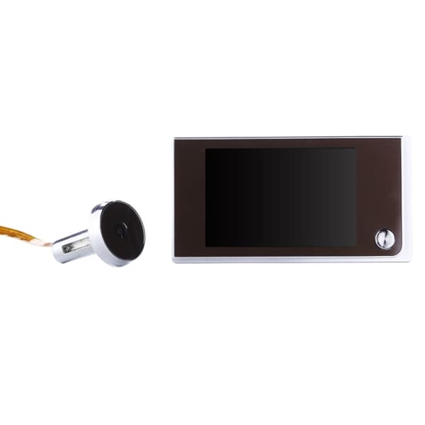 Widescreen dörrkamera med 3,5" skärm och 1MP HD-kamera