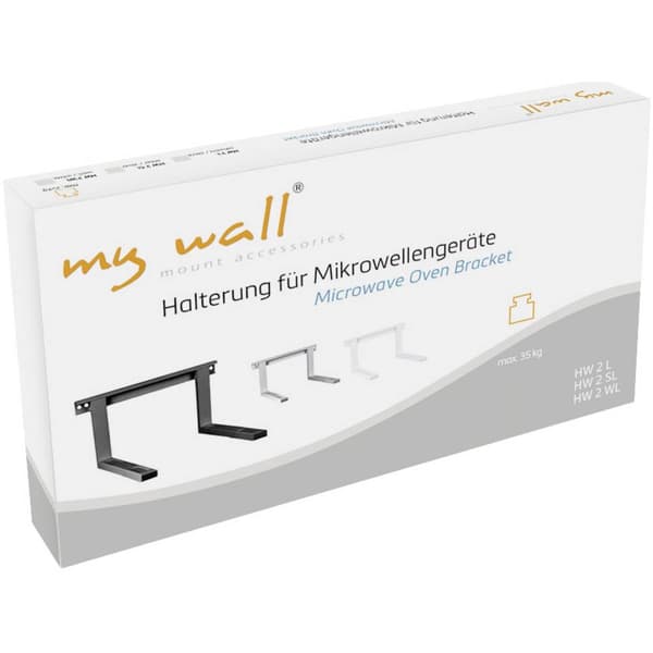 My Wall HW 2 SL HW 2 SL Mikrovågsugnsfäste Silver