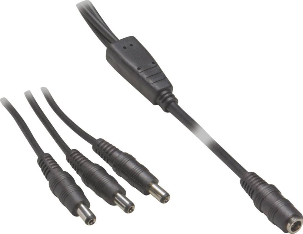 VOLTCRAFT DC-kabel DC-hylsdon - DC-stiftdon 5.5 mm 2.1 mm 5.5 mm 2.1 mm 0.35 m 1 st