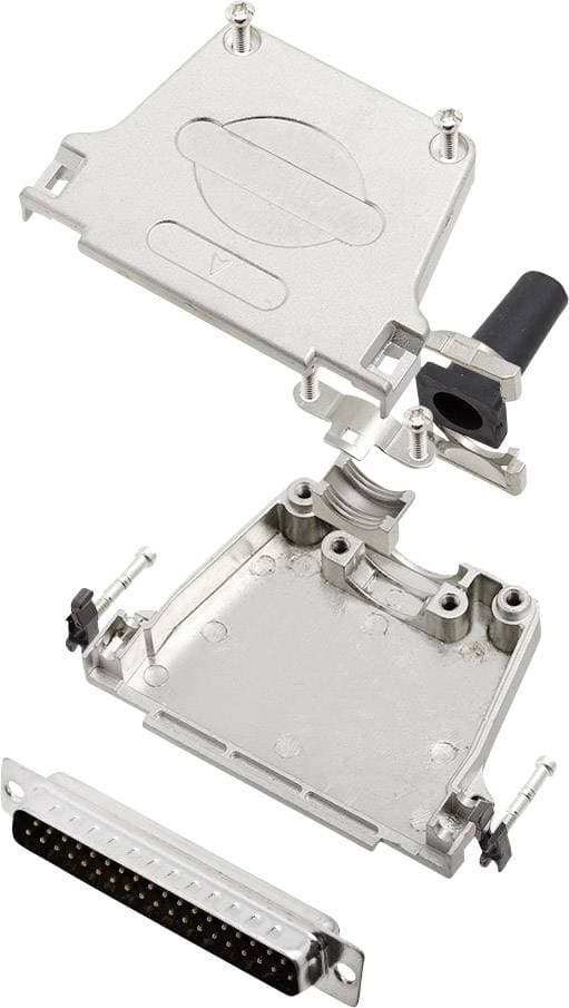 encitech DTZF37-DMP-K 6355-0045-04 D-Sub stiftlist set 180 Antal poler: 37 Lödhona 1 set