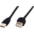 Miniatyrbild 4 av 4: Digitus USB-kabel USB 2.0 USB-A kontakt, USB-A uttag 3.00 m Svart AK-300202-030-S