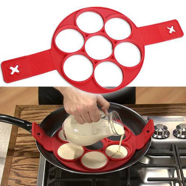 Äggform och pannkaksform i högkvalitativt silikon
