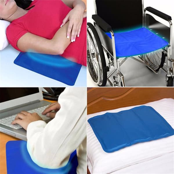 Kylande kudde med vattenfylld design