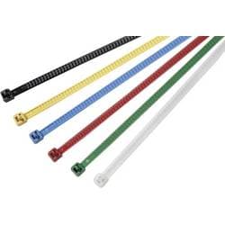 HellermannTyton 131-55000 LR55R-PA66HS-BK (500) Buntband 195 mm 4.70 mm Svart Avtagbart 500 st
