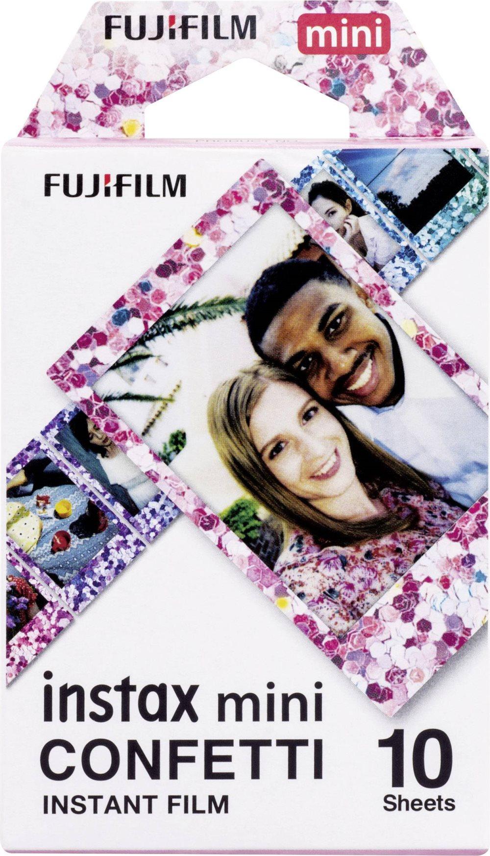 Fujifilm Instax Mini Confetti Direktbildsfilm Flerfärgad