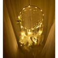 Miniatyrbild 3 av 4: Vit drömfångare med LED-belysning - 2m