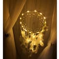 Miniatyrbild 4 av 4: Vit drömfångare med LED-belysning - 2m