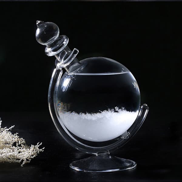Stormglass Barometer Globe