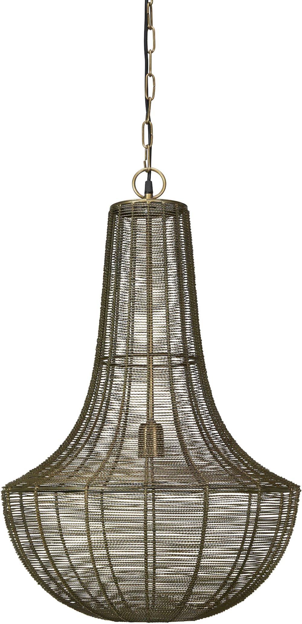 Kingstown Taklampa Mässing 48cm
