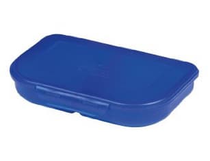 Herlitz 11415304, Blå, Rektangulær, 230 mm, 155 mm, 40 mm