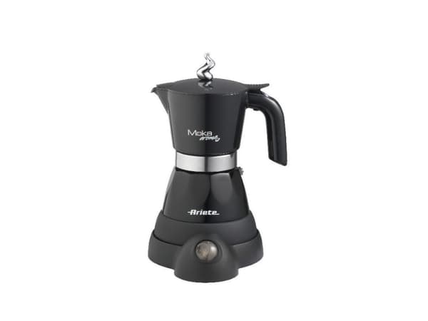 Ariete 1358 Moka Aroma Elettrica - Elektrisk kaffebryggare - 4 koppar - svart