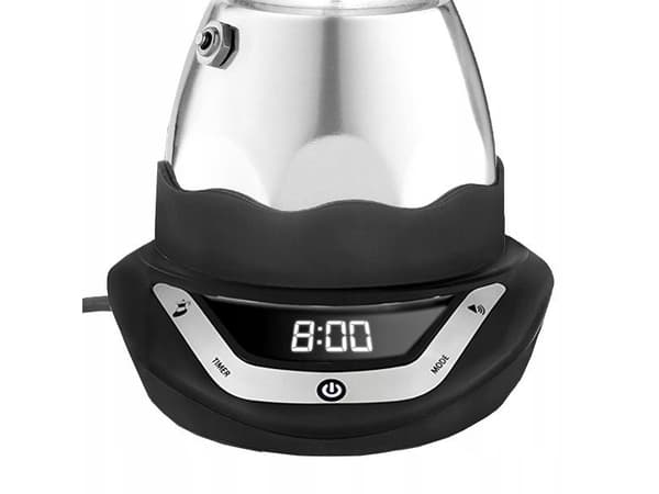Bialetti Moka Timer - Elektrisk kaffebryggare - 6 koppar