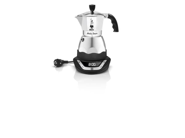 Bialetti Moka Timer - Elektrisk kaffebryggare - 6 koppar