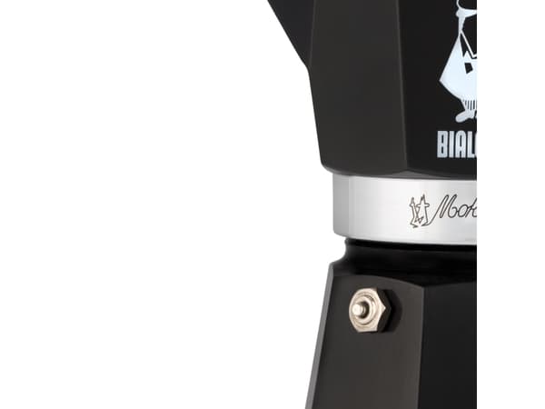 Bialetti Moka Express, Mokkapannu, Musta, Alumiini, 6 kuppia, CE, 1 kpl