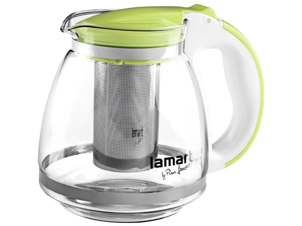 Lamart LT7028, Tee, Vihreä, Läpinäkyvä, Lasi, Muovi, 13 cm, 155 mm, 1 kpl