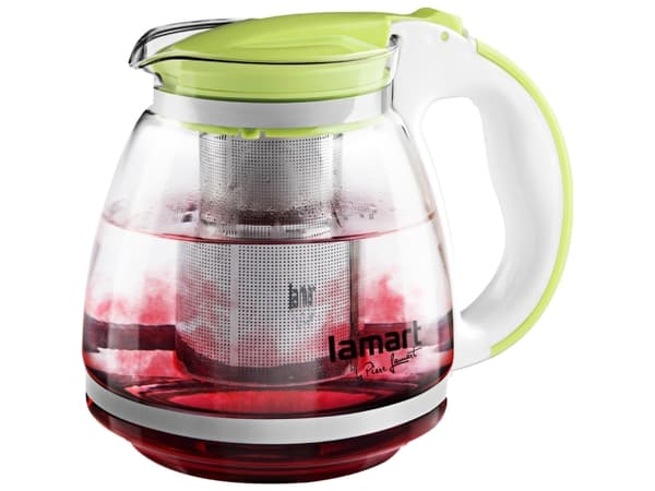 Lamart LT7028, Tee, Vihreä, Läpinäkyvä, Lasi, Muovi, 13 cm, 155 mm, 1 kpl