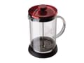 Pikkukuva 2 / 4: Berlinger Haus BH/1496, Pressopannu, 0,35 L, Burgundi, Läpinäkyvä, Lasi, Silikoni, Ruostumaton teräs, 1 kpl