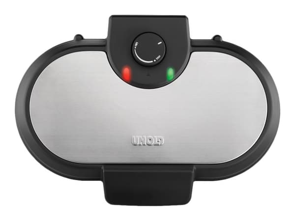 UNOLD 48165 American - Pannkakslagg - 1 kW - borstat stål/svart