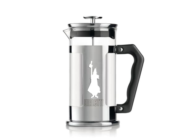Bialetti 0003130/NW, Vakuumikahvinkeitin, 1 L, Jauhettu kahvi, Ruostumaton teräs, Läpinäkyvä