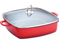 Miniatyrbild 2 av 2: Lamart LT1066, 4,9 l, Röd, Gjuten aluminium, Keramiska, Keramiska, gas, halogen, Induktion, 220 ° C