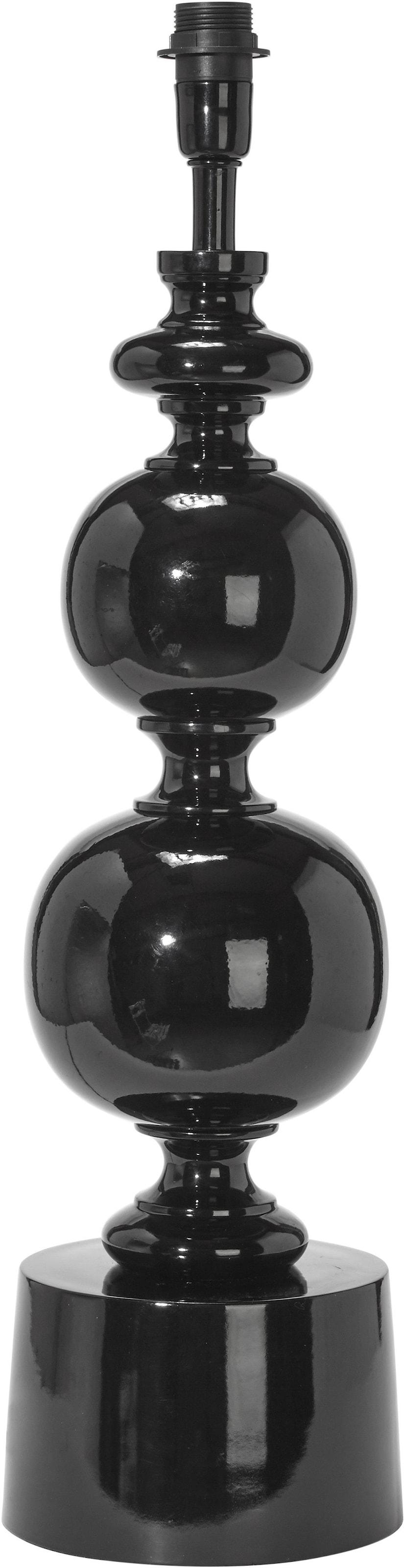 Grace Lampfot Svart 60cm