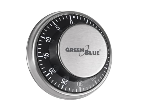 Greenblue 51348, Mekanisk äggklocka, Silver, 60 min, Magnetisk, 9,5 cm, Låda