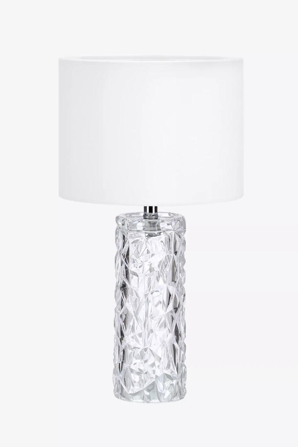 Madame Bordslampa 46 cm Klar/Vit