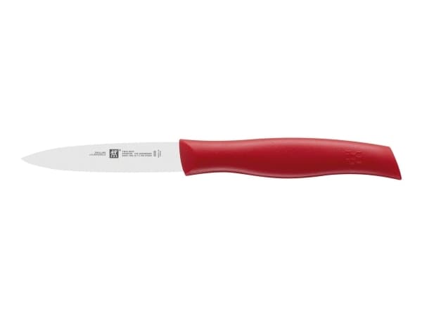 ZWILLING TWIN Grip, Kniv sett, Rustfritt stål, Plast, Rustfritt stål, Rød, 2 stykker