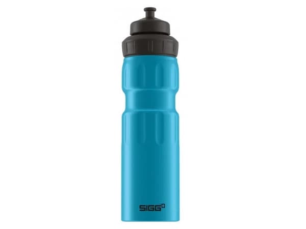 SIGG 8439.60, 750 ml, Idrott, Svart, Blå, Gjuten aluminium, Vuxen, Sportlock
