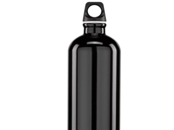SIGG 1.0 L Traveller, 1000 ml, Musta, Ruuvinkanta, Muovi, Aluminium, 257 mm