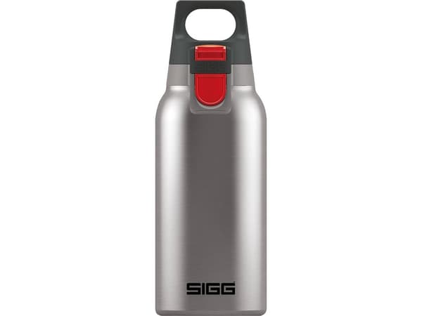 SIGG 8581.70, 0,3 l, Børstet stål, Rustfritt stål, 9 timer, 12 timer, Plast