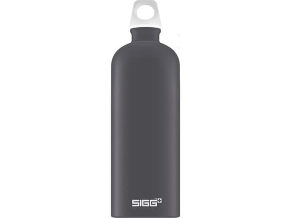 SIGG Lucid Shade Touch, 1000 ml, Daglig bruk, Fitness, Idretter, Sort, Hvit, Aluminium, Monokromatisk, Sveitz