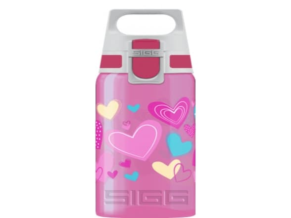 SIGG Viva One, 0,5 ml, Sykkel, Fitness, Turgåing, Idretter, Flerfarget, Plast, Hjertemønster, Tyskland