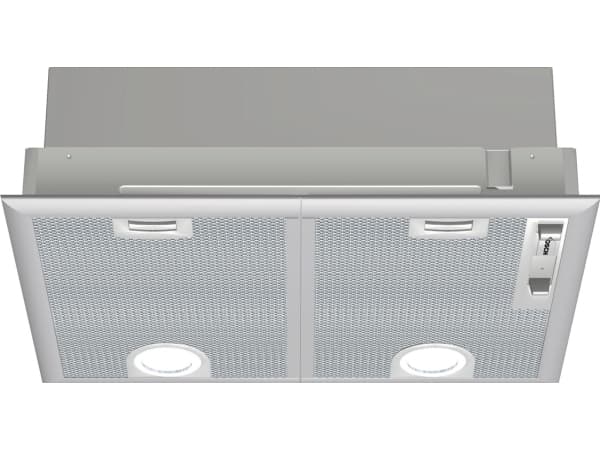 Bosch Serie 4 DHL555BL, 590 m³/h, Suutin/Uudelleenkierrättävä, D, A, C, 56 dB